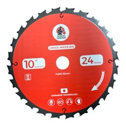 Disco De Serra Circular Para Madeira Demolição 250x24z - Outlet do Marceneiro