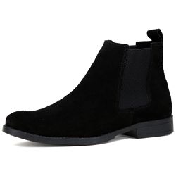 Bota Chelsea Boots Lançamento Escrete 777 Preta Em... - OUTLETRURAL