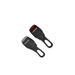 Pisca Vista Light Dianteiro e Trasseiro 4 Leds Sil... - OVERBIKE
