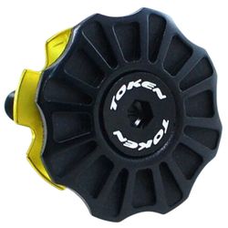Tampa Da Direção TK291 Preta TOKEN - OVERBIKE