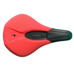 Selim Power Comp Com Mimic Feminino Vermelho Speci... - OVERBIKE