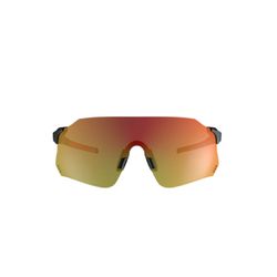 Óculos De Sol HB Quad X 2.0 - Matte Black/ Red Chr... - OVERBIKE