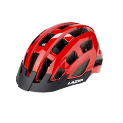 Capacete Compact Tam. 54/61 Vermelho Lazer - OVERBIKE