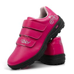 Sapatilha Ciclismo Pedal Sem Clip Bike Preta Oxy Shoes Rosa ... - OXY SPORT