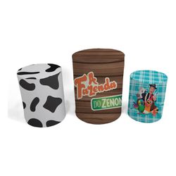 Trio Capas de Cilindros - A Fazenda do Zenon - PAINEL E CORES