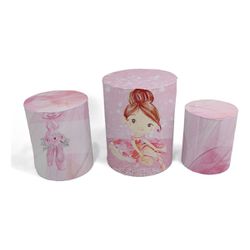 Trio Capas de Cilindros - Bailarina - PAINEL E CORES