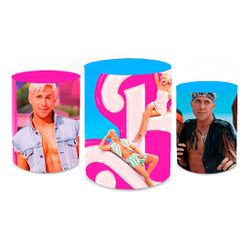Trio Capas de Cilindros - Barbie - PAINEL E CORES