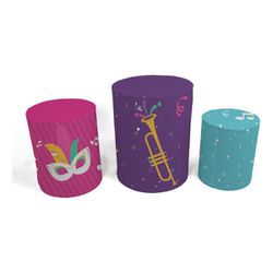 Trio Capas de Cilindros - Carnaval - PAINEL E CORES