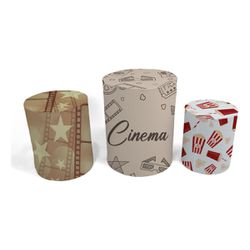 Trio Capas de Cilindros - Cinema - PAINEL E CORES