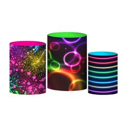 Trio Capas de Cilindros - Colorido Festas - PAINEL E CORES