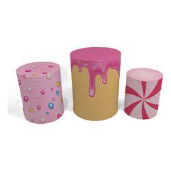 Trio Capas de Cilindros - Confeiteira - PAINEL E CORES