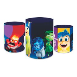 Trio Capas de Cilindros - Divertidamente - PAINEL E CORES