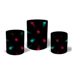 Trio Capas de Cilindros - Festa Eletrônica - PAINEL E CORES