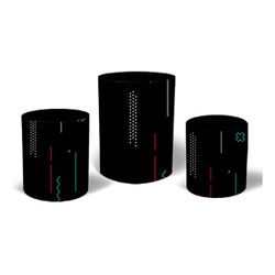 Trio Capas de Cilindros - Festa Eletrônica - PAINEL E CORES