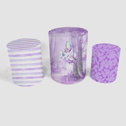 Trio Capas de Cilindros - Floral - PAINEL E CORES