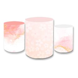 Trio Capas de Cilindros - Geométricos - PAINEL E CORES