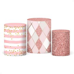 Trio Capas de Cilindros - Gliter - PAINEL E CORES