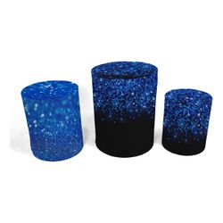 Trio Capas de Cilindros - Gliter - PAINEL E CORES