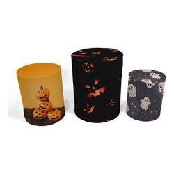 Trio Capas de Cilindros - Hallowen - PAINEL E CORES