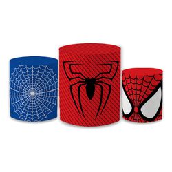 Trio Capas de Cilindros - Homem Aranha Baby - PAINEL E CORES
