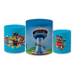 Trio Capas de Cilindros - Patrulha Canina - PAINEL E CORES