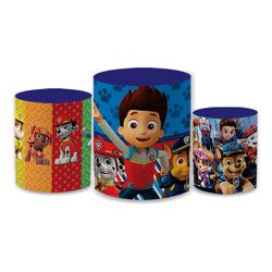 Trio Capas de Cilindros - Patrulha Canina - PAINEL E CORES