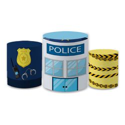 Trio Capas de Cilindros - Polícia - PAINEL E CORES