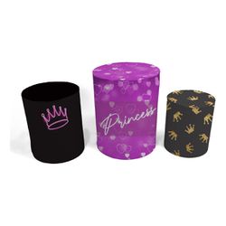 Trio Capas de Cilindros - Princess - PAINEL E CORES