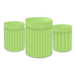 Trio Capas de Cilindros - Ripado - PAINEL E CORES