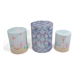 Trio Capas de Cilindros - Sereia - PAINEL E CORES