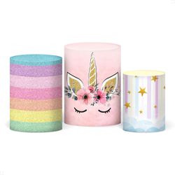 Trio Capas de Cilindros - Unicórnio - PAINEL E CORES