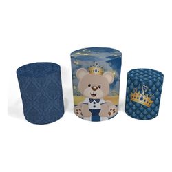 Trio Capas de Cilindros - Urso - PAINEL E CORES