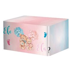 Capa Decorativa de Mesa - Chá Revelação - PAINEL E CORES