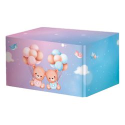 Capa Decorativa de Mesa - Chá Revelação - PAINEL E CORES