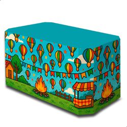 Capa Decorativa de Mesa - Festa Junina - PAINEL E CORES
