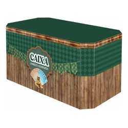 Capa Decorativa de Mesa - Festa Junina - PAINEL E CORES
