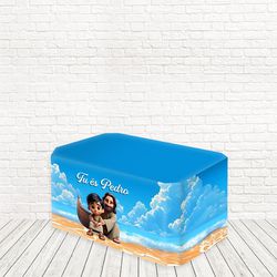 Capa Decorativa de Mesa - Jesus e Pedro - PAINEL E CORES
