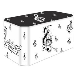 Capa Decorativa de Mesa - Nota Música - PAINEL E CORES