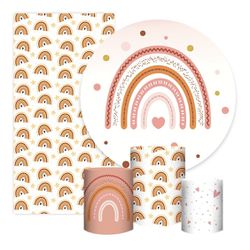 Kit 5 Peças - Arco Íris - PAINEL E CORES