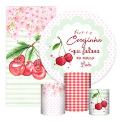 Kit 5 Peças - Cereja - PAINEL E CORES