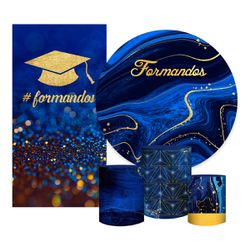 Kit 5 Peças - Formatura - PAINEL E CORES