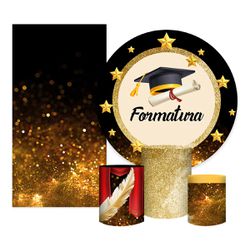 Kit 5 Peças - Formatura - PAINEL E CORES