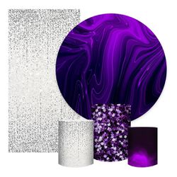 Kit 5 Peças - Gliter - PAINEL E CORES