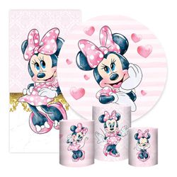 Kit 5 Peças - Minnie - PAINEL E CORES
