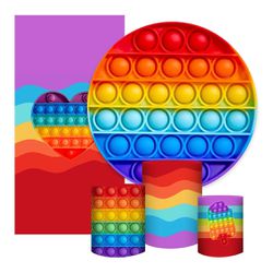 Kit 5 Peças - Pop Ip - PAINEL E CORES