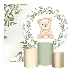 Kit 5 Peças - Urso - PAINEL E CORES