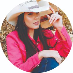 Painel Redondo 50x50 - Ana Castela - PAINEL E CORES