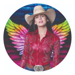 Painel Redondo 50x50 - Ana Castela - PAINEL E CORES