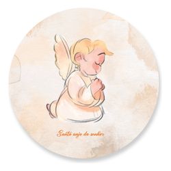 Painel Redondo 50x50 - Anjo - PAINEL E CORES