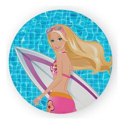 Painel Redondo 50x50 - Barbie - PAINEL E CORES